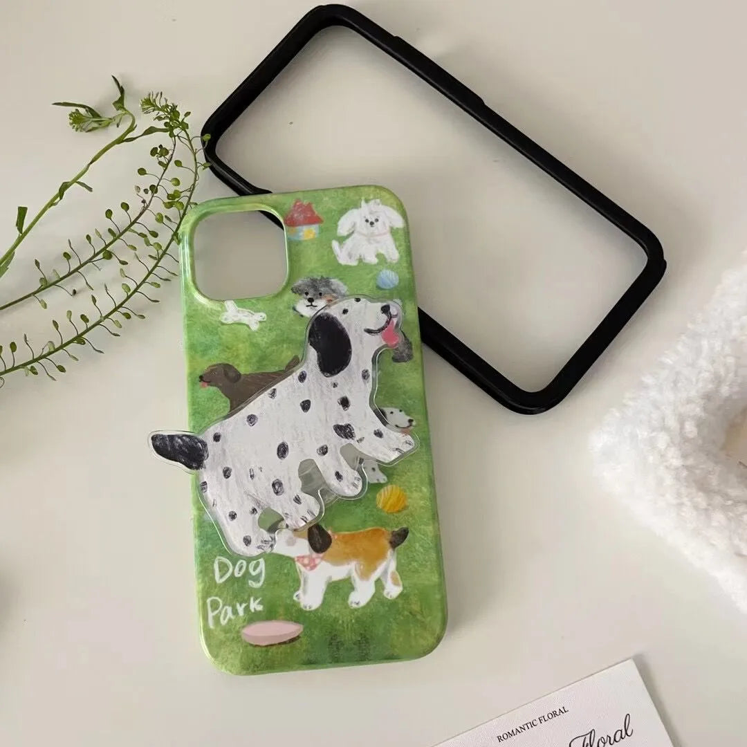 Cute Dog Feilin   Phone Cases