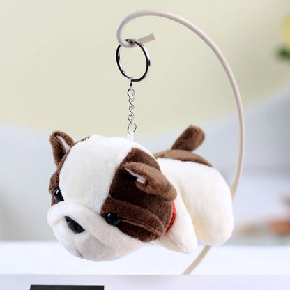 Cute Dog Pp Cotton Women'S Bag Pendant Keychain