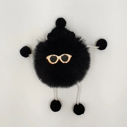 Cute Doll Imitate Rex Rabbit Fur Keychain 1 Piece