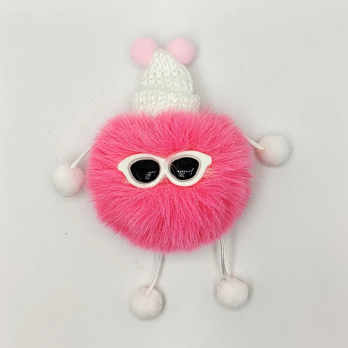 Cute Doll Imitate Rex Rabbit Fur Keychain 1 Piece