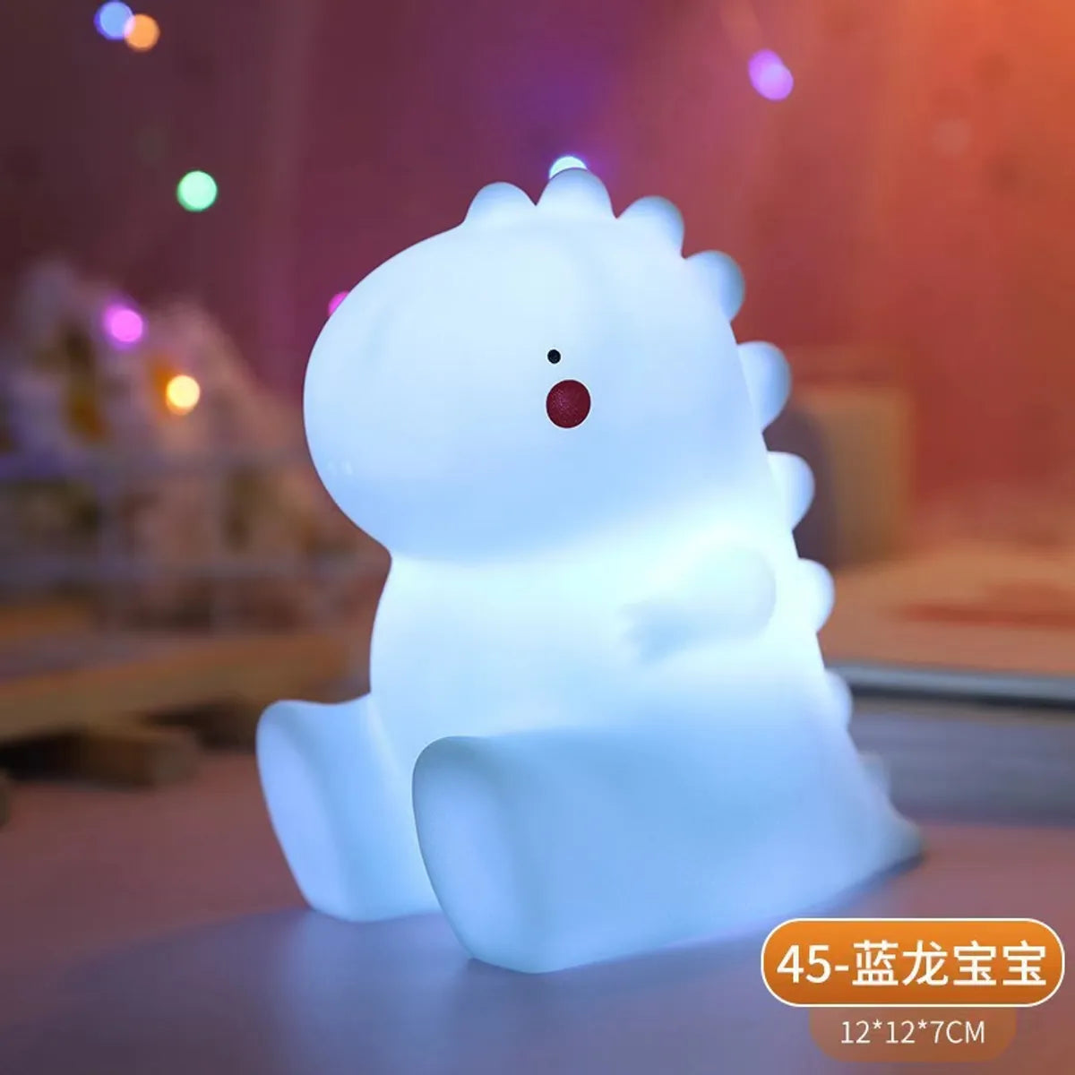 Cute Elephant Pvc Indoor Night Lights