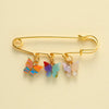 Cute Ethnic Style Simple Style Butterfly Alloy Inlay Shell Women'S Brooches