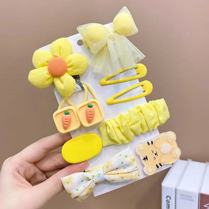 Cute Flower Acrylic Handmade Kid'S Hair Clip 1 Set