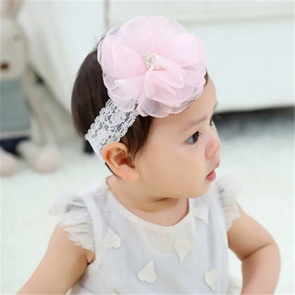 Cute Flower Cloth Hair Band