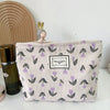 Cute Flower Corduroy Square Makeup Bags