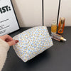 Cute Flower Cotton Square Makeup Bags