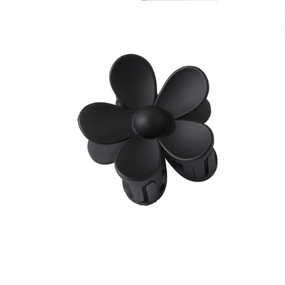 Women'S Cute Flower Plastic Resin Hollow Out Hair Claws