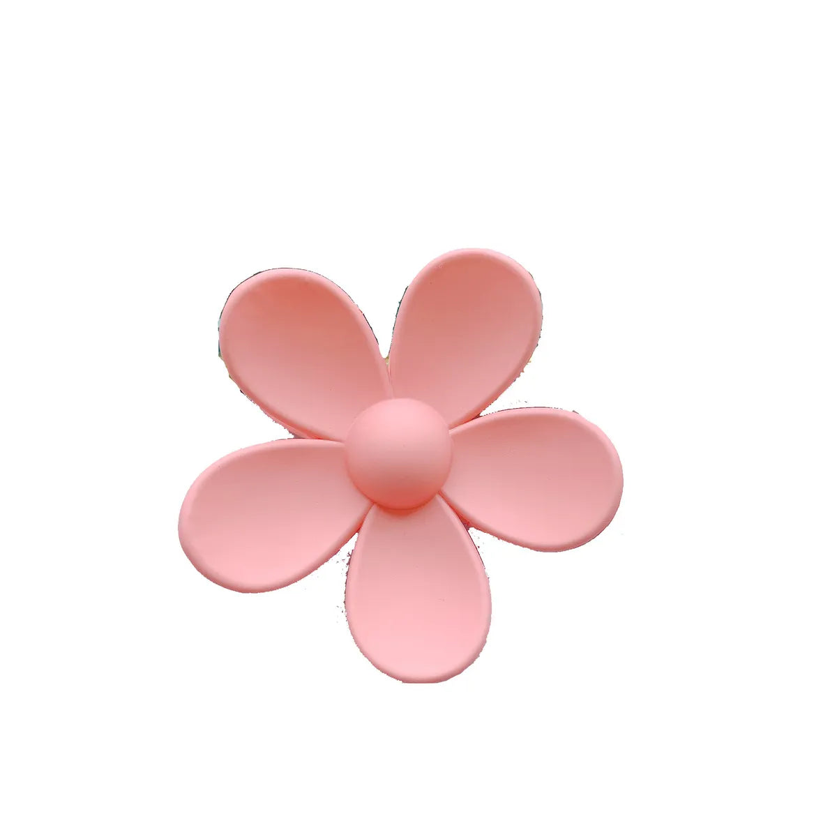 Women'S Cute Flower Plastic Resin Hollow Out Hair Claws