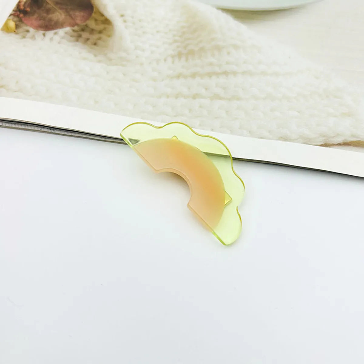 Cute Fruit Acetic Acid Sheets Carving Hair Claws