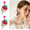 Cute Fruit Arylic Women'S Drop Earrings