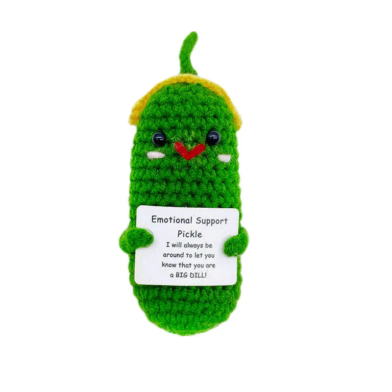 Cute Fruit Cucumber Cotton Unisex Ornaments Keychain Accessories 1 Piece