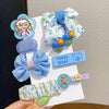 Girl'S Cute Fruit Flower Bow Knot Cloth Hair Clip