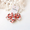 Cute Fruit Strawberry Plastic Cloth Hair Clip Hair Tie