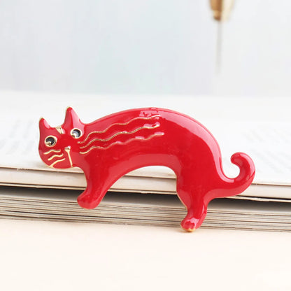 Cute Funny Animal Alloy Unisex Brooches