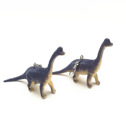 Cartoon Style Dinosaur Resin Three-Dimensional Children Unisex Drop Earrings 1 Pair