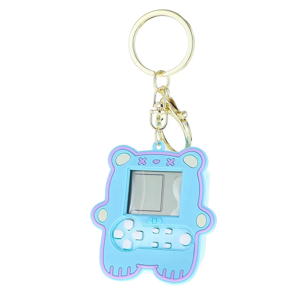 Cute Game Console Plastic Unisex Bag Pendant Keychain