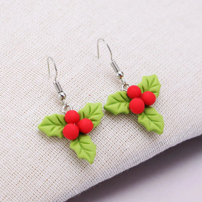 Cute Geometric Synthetic Resin Women's Earrings 1 Pair