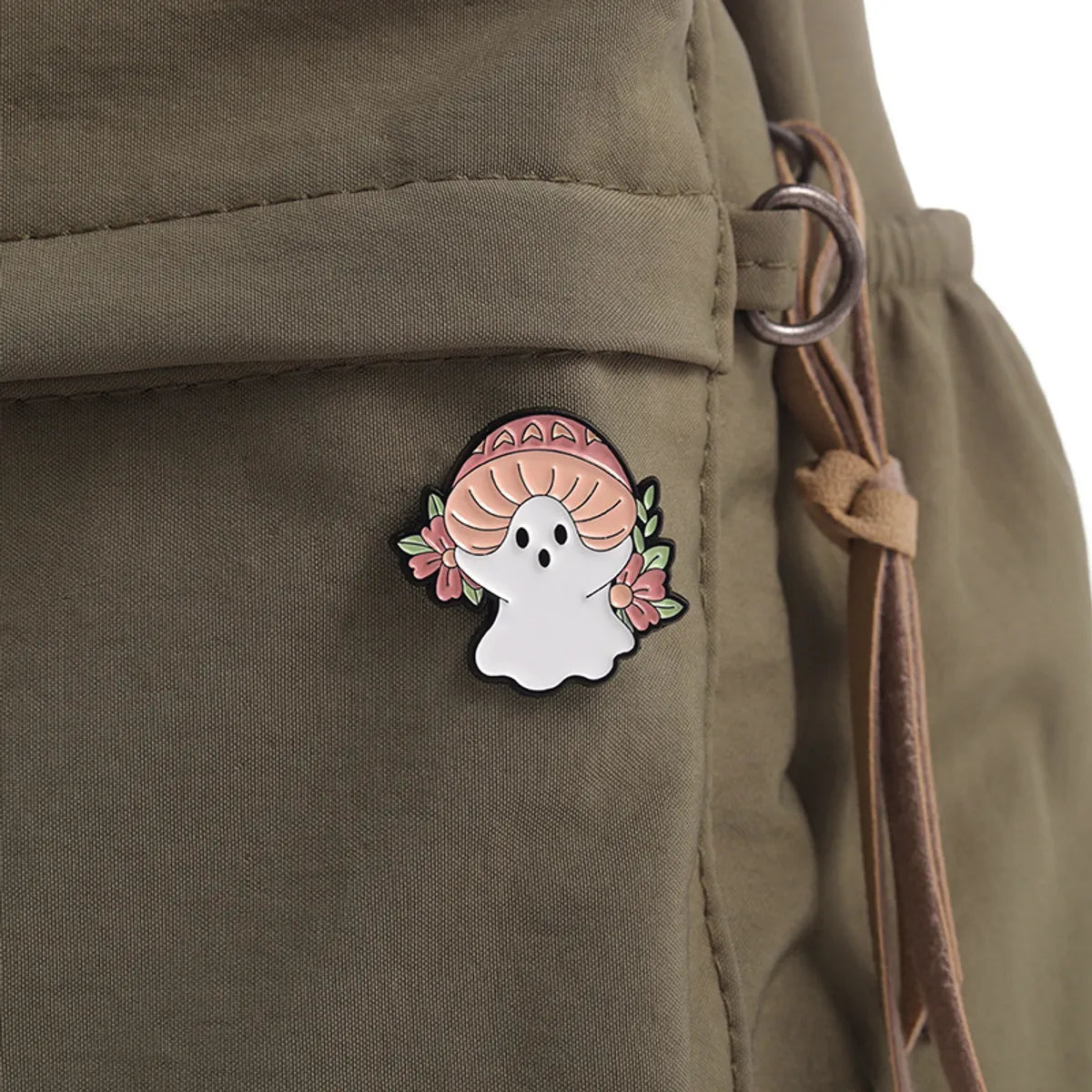 Cute Ghost Alloy Stoving Varnish Women'S Brooches