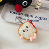 Cute Hamburger French Fries Plush Women'S Bag Pendant Keychain