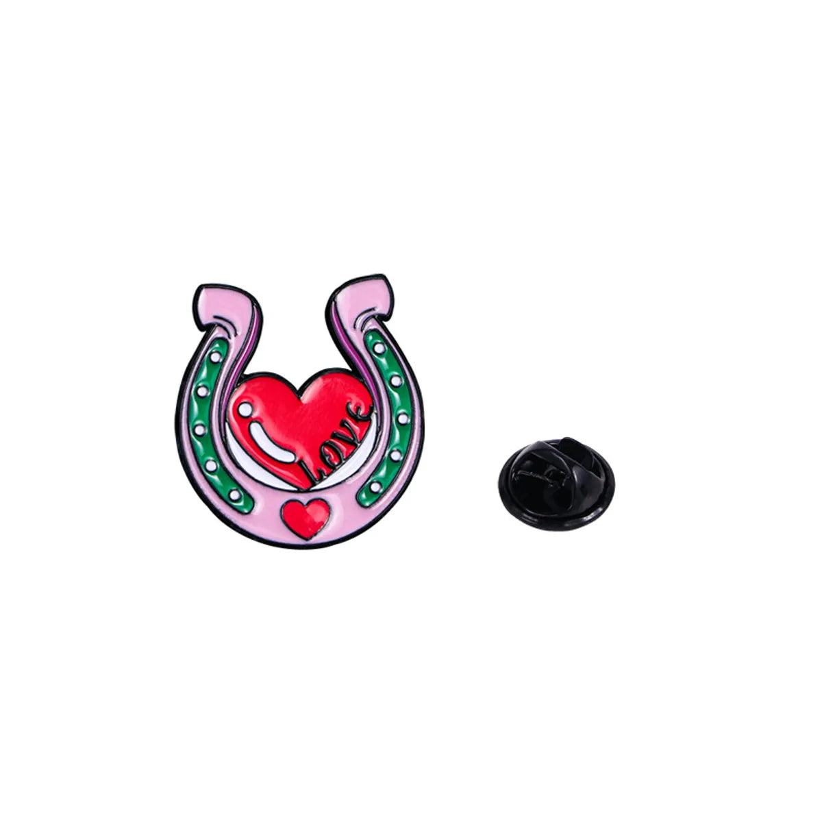 Cute Hat Heart Shape Boots Alloy Enamel Women'S Brooches