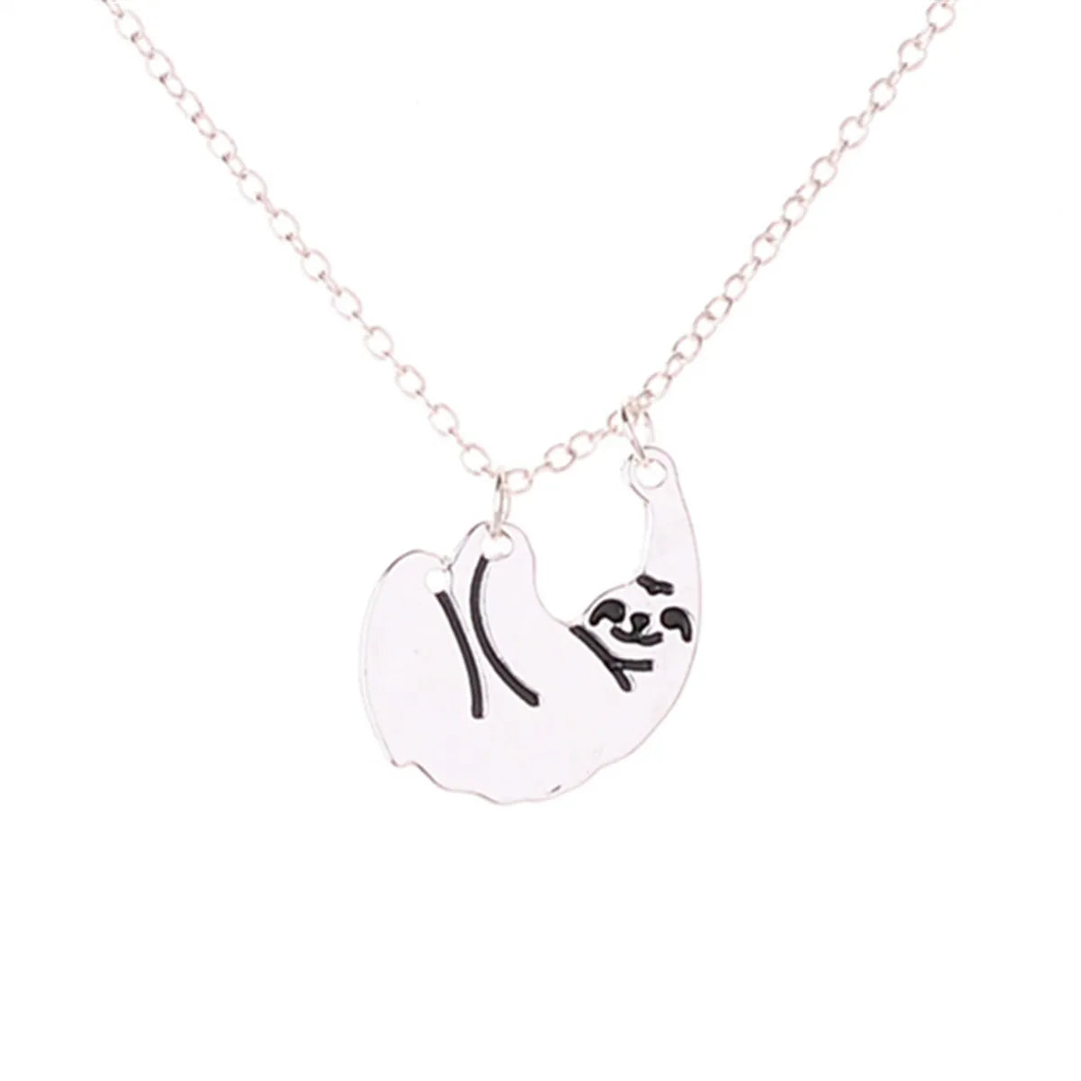 Cute Kise Alloy Asymmetrical Plating Women's Pendant Necklace