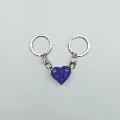 Cute Korean Style Heart Shape Abs Women'S Bag Pendant Keychain