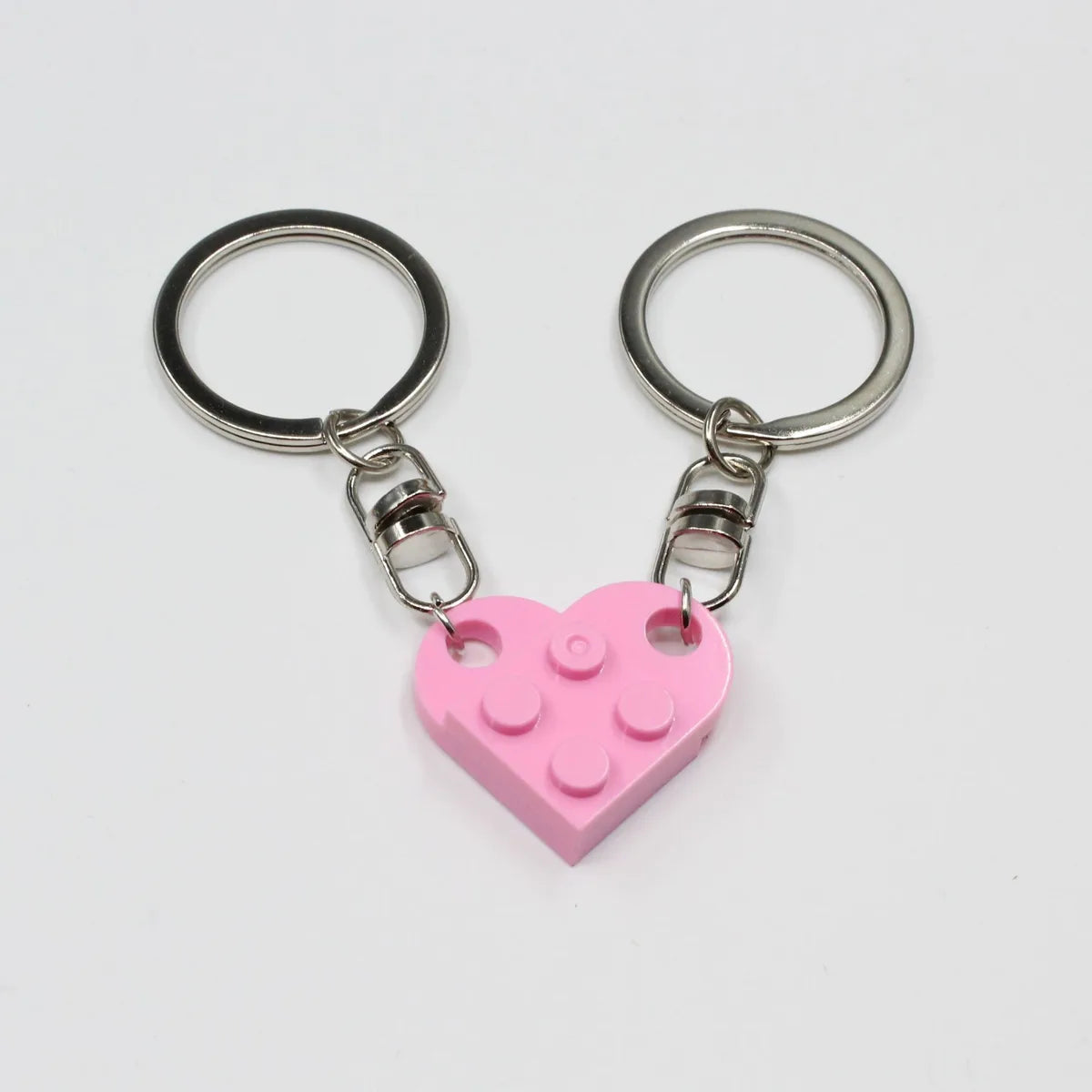 Cute Korean Style Heart Shape Abs Women'S Bag Pendant Keychain