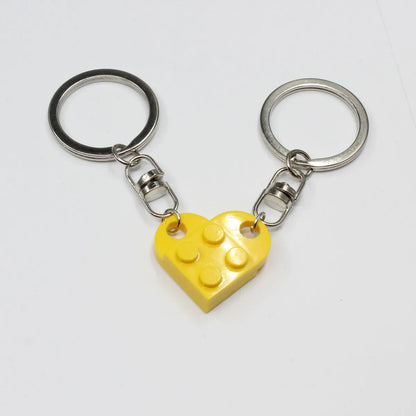 Cute Korean Style Heart Shape Abs Women'S Bag Pendant Keychain