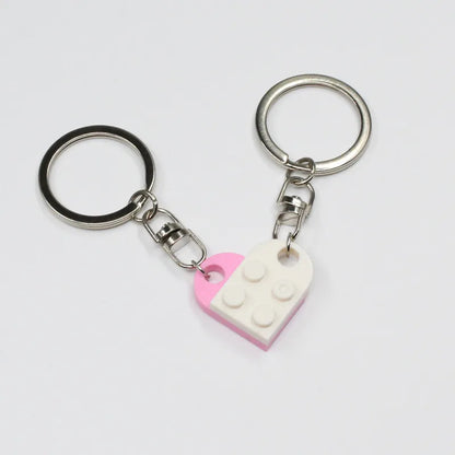 Cute Korean Style Heart Shape Abs Women'S Bag Pendant Keychain