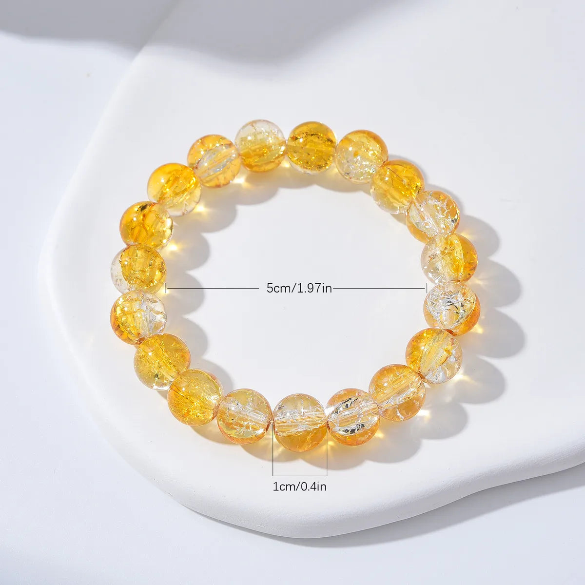 Cute Lady Sweet Round Glass Wholesale Bracelets