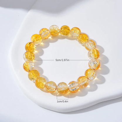 Cute Lady Sweet Round Glass Wholesale Bracelets