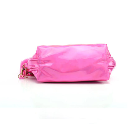 Cute Letter Heart Shape Pu Leather Shell Makeup Bags