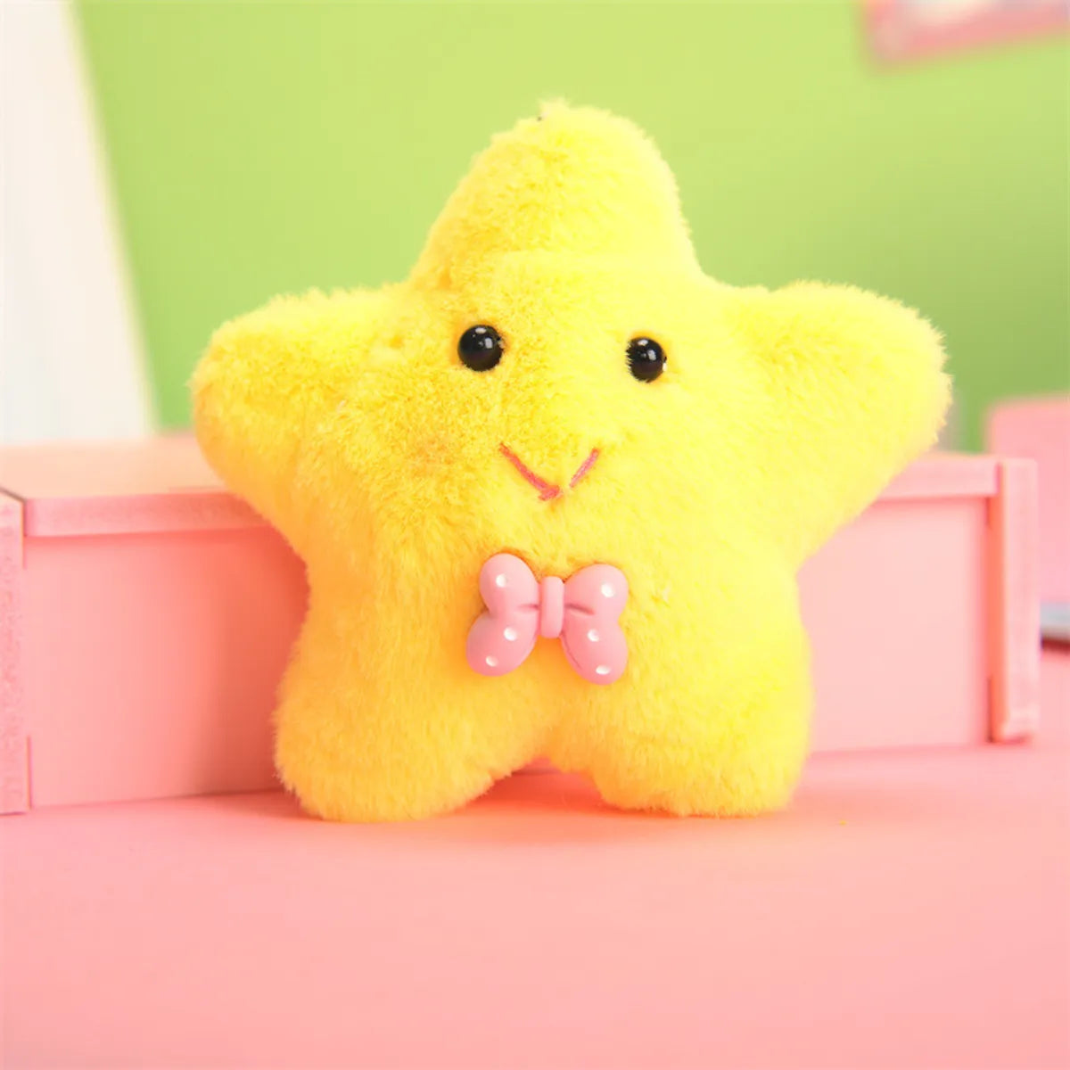 Cute Little Star Pendant Plush Toy Bunny Doll Keychain