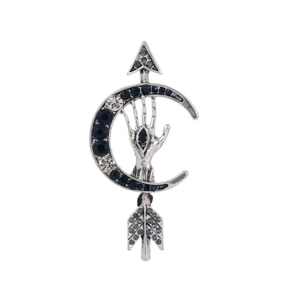 Cute Luxurious Animal Plant Arrow Alloy Inlay Rhinestones Women'S Brooches