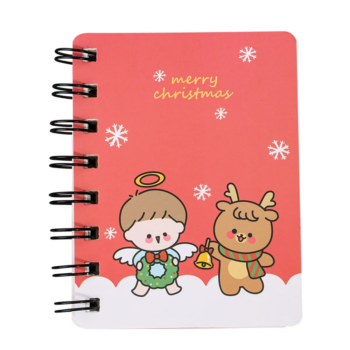 Cute Mini-Portable Student Christmas High Quality Paper Coil Notebook