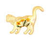 Cute Modern Style Animal Cat Alloy Stamping Stoving Varnish Plating Unisex Corsage Brooches Collar Pin