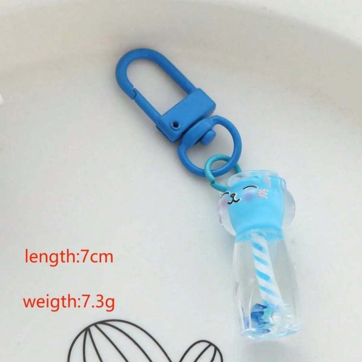 Cute Modern Style Classic Style Bottle Resin Bag Pendant Keychain