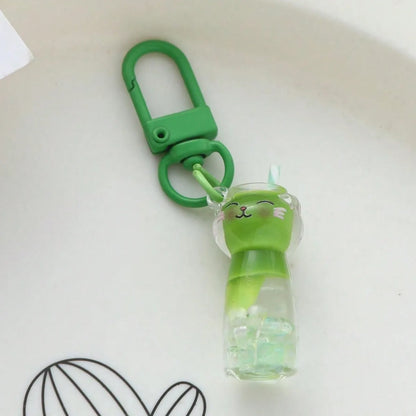 Cute Modern Style Classic Style Bottle Resin Bag Pendant Keychain