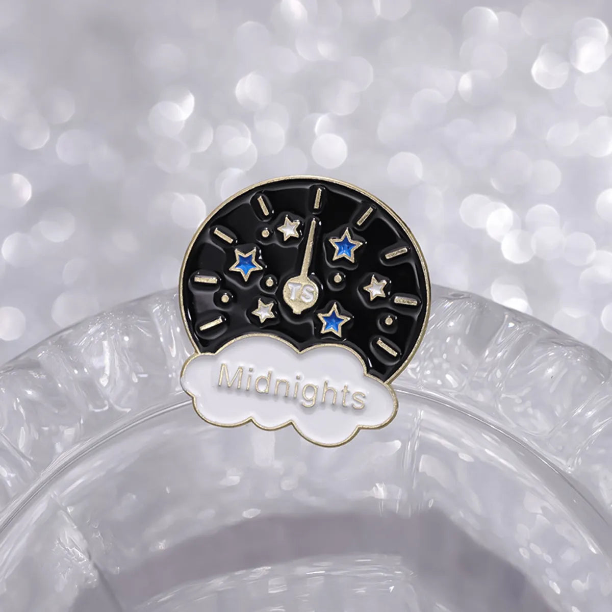 Cute Modern Style Sweet Letter Star Clock Alloy Plating Unisex Brooches