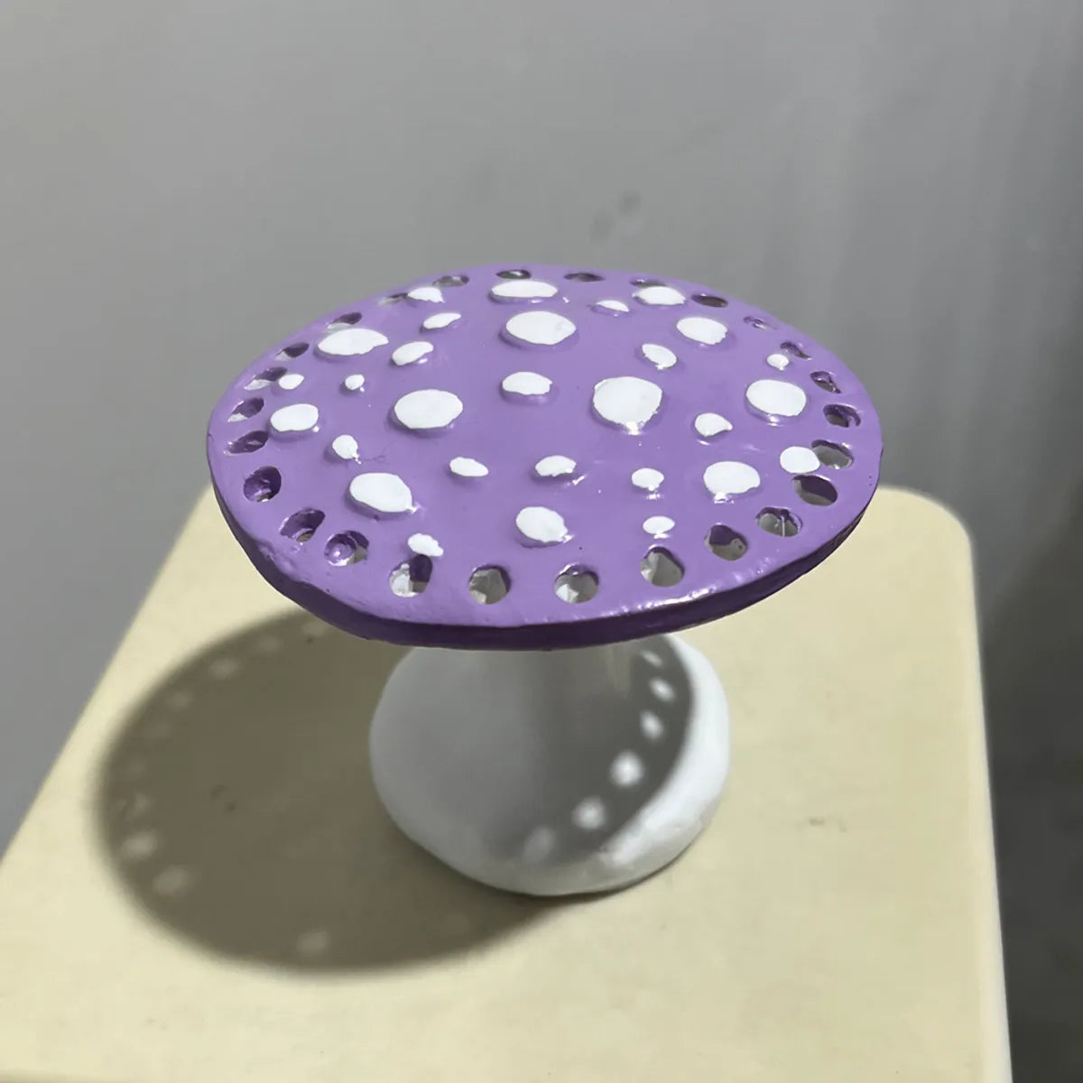 Cute Mushroom Resin Jewelry Display