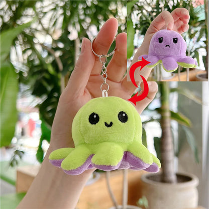 Cute Octopus Pp Cotton Women'S Bag Pendant Keychain