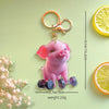 Cute Pastoral Animal Arylic Bag Pendant Keychain