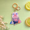 Cute Pastoral Animal Arylic Bag Pendant Keychain