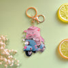 Cute Pastoral Animal Arylic Bag Pendant Keychain