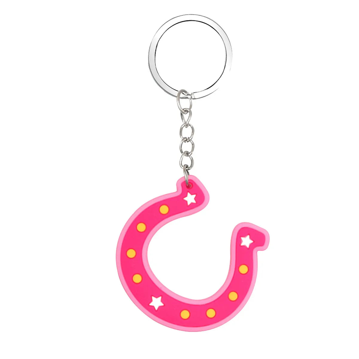 Cute Pistol Boots PVC Unisex Bag Pendant Keychain