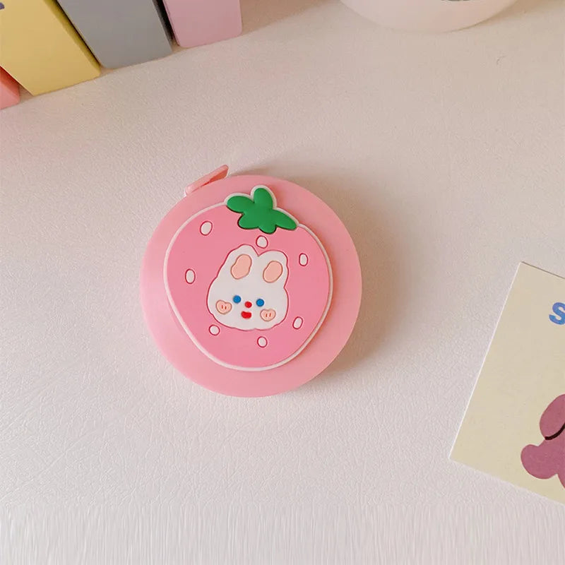 Cute Portable Cartoon Rabbit Tiger Bear Mini Measuring Tape