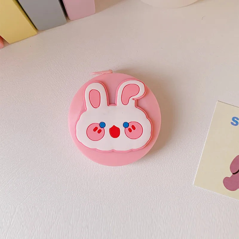 Cute Portable Cartoon Rabbit Tiger Bear Mini Measuring Tape