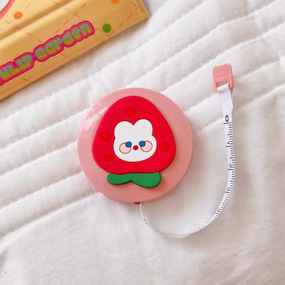 Cute Portable Cartoon Rabbit Tiger Bear Mini Measuring Tape