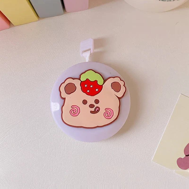 Cute Portable Cartoon Rabbit Tiger Bear Mini Measuring Tape