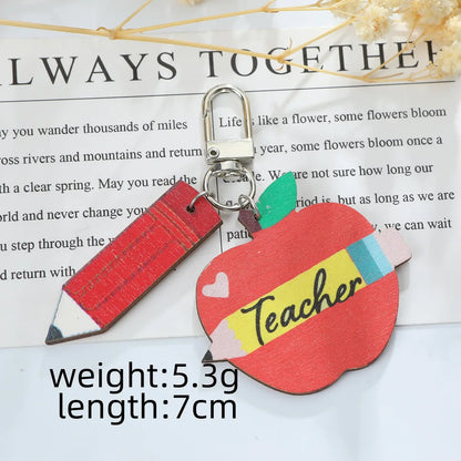 Cute Queen Shiny Letter Resin Asymmetrical Resin Keychain